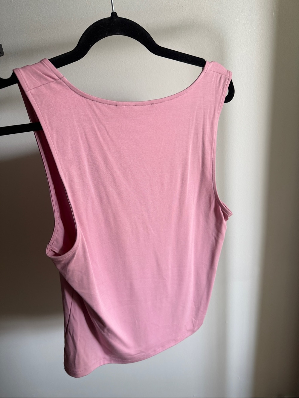 NWOT Aritzia Wilfred Goodlux Bloom Pink Tank Top with Center Rosette XL Womens - Picture 13 of 13